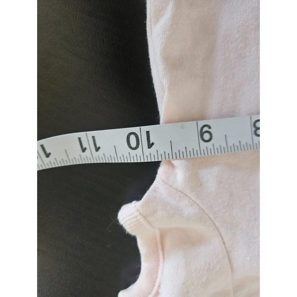 Carter's Baby Girl Pink Rainbow  12M Always Sunny Short‎ Sleeve Bodysuit